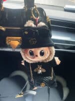 LABUBU Clothes Gucci Black Sweater Outfit (2)
